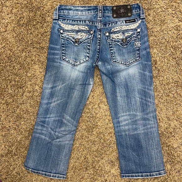 Miss Me Capris Girls Sz 14 - Picture 2 of 5